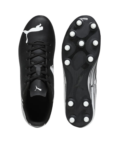PUMA, Tacos de Fútbol ATTACANTO II, Hombre, Negro y Blanco, Talla 29