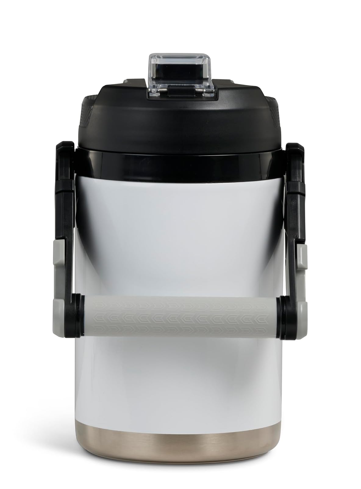 Igloo Rival Fusion - Jarra de agua aislada de 50 onzas, botella de agua grande, jarra de agua deportiva, color blanco
