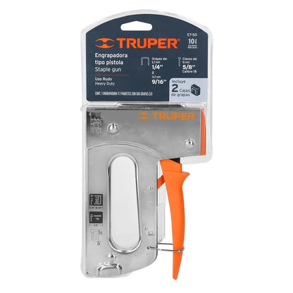 Truper ET-50, Engrapadora tipo pistola, uso rudo