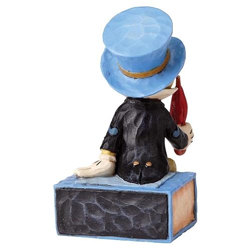 Jim Shore Disney Traditions Mini Jiminy Cricket on Match Box Figurine 4054286