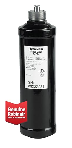 Robinair Filtro Giratorio para Reciclaje de Aire Acondicionado 34724, Negro | Compatible con máquinas RRR 34288, 34288NI, 34788NI, 34788NI-H, 34888HD, 34988, 34988NI, 34998, AC1234-4/6/9 + más