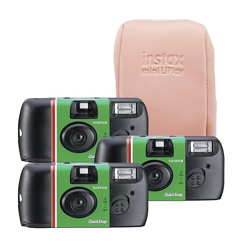 Fujifilm Paquete Cámara 3-Pack Quicksnap Flash 27EX
