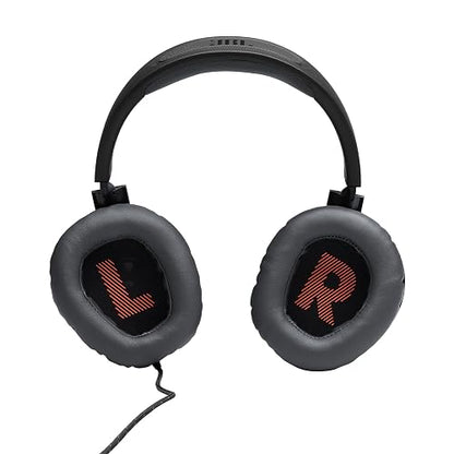 JBL Audífonos Gamer Over Ear Quantum 100 con Micrófono Extraíble | Mantente en el centro del juego con la firma JBL QuantumSOund, juega aún más tiempo con comodidad de espuma viscoelástica
