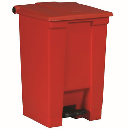Rubbermaid Bote de Basura con Pedal 23 Galones, Plástico, Rojo - 12 Gallon - Bote de basura, 12GL, rojo - Rojo -