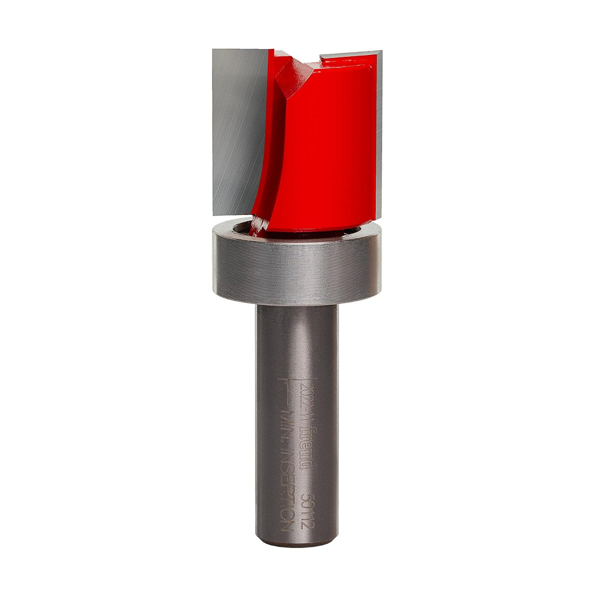 Freud 50-098 Broca de Ajuste a Ras, Vástago de 1/4 Pulgada - Broca de enrutador con rodamiento superior de 1 pulgada de diámetro con vástago de 1 - 2 pulgada