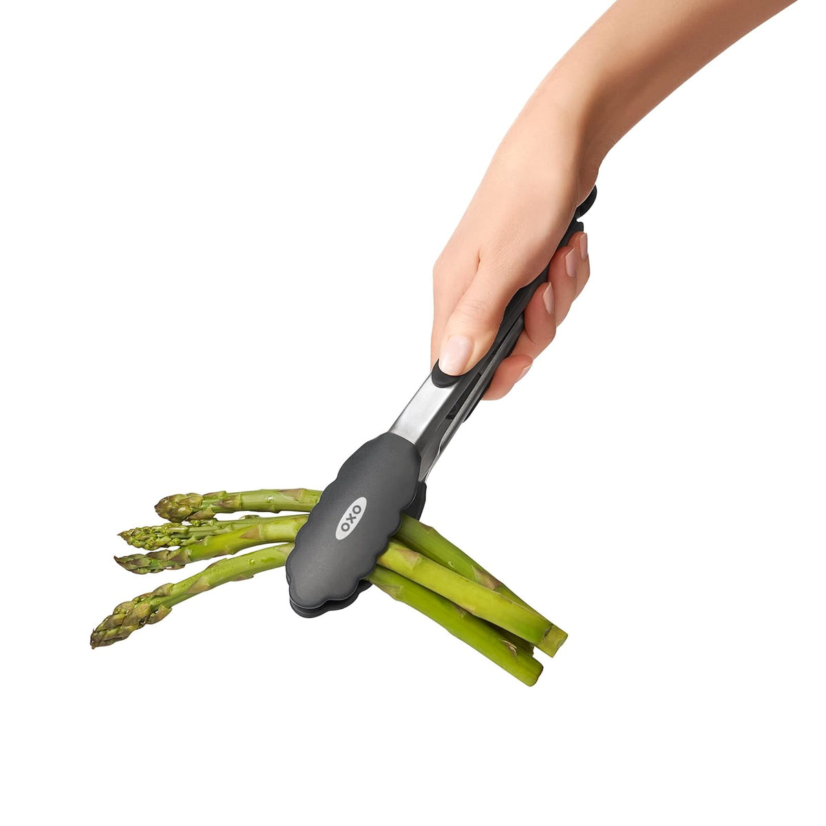 OXO Good Grips Tongs with Silicone Heads, 9-Inch