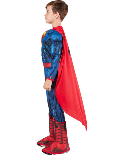 DC Comics Superheroes: Disfraz de Superman para niños por Rubies, talla grande para niño
