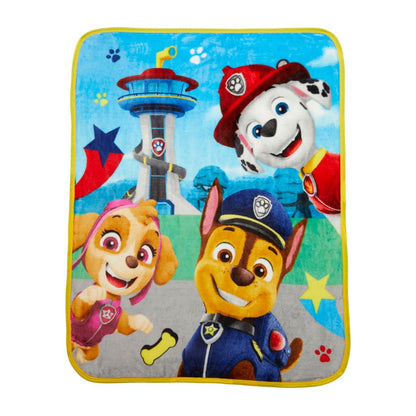 Franco Barbie Manta de Seda para Niños - 40 in x 50 in - Patrulla Can