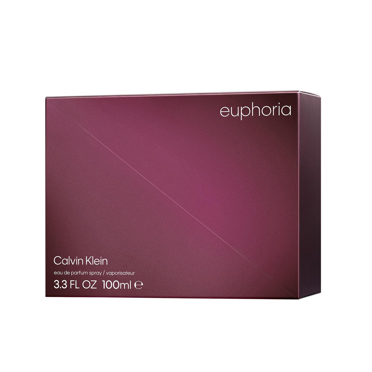 CALVIN KLEIN, Fragancia para Mujer, Euphoria for Women Eau de Parfum, Aroma Sensual, Floral, Frutal y Amaderado, 100 ML