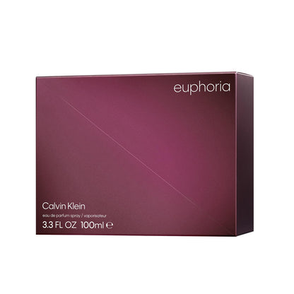 CALVIN KLEIN, Fragancia para Mujer, Euphoria for Women Eau de Parfum, Aroma Sensual, Floral, Frutal y Amaderado, 100 ML