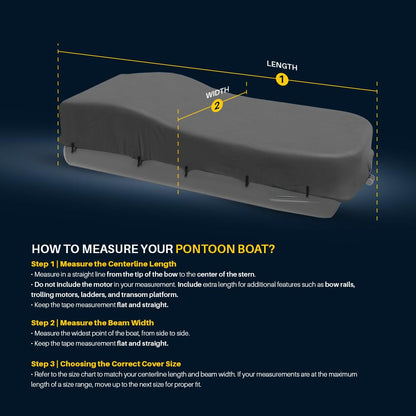 Seal Skin Covers Funda Resistente para Pontón, Impermeable y Resistente a Rayos UV, 21'-24'L x 102" W