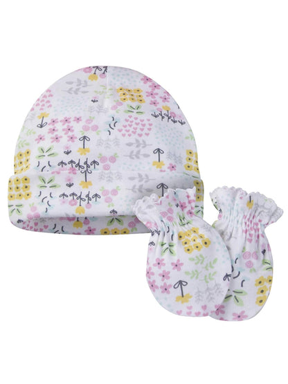 Onesies Brand Juego de gorro y manoplas de 12 piezas Manoplas para Bebé-Niños