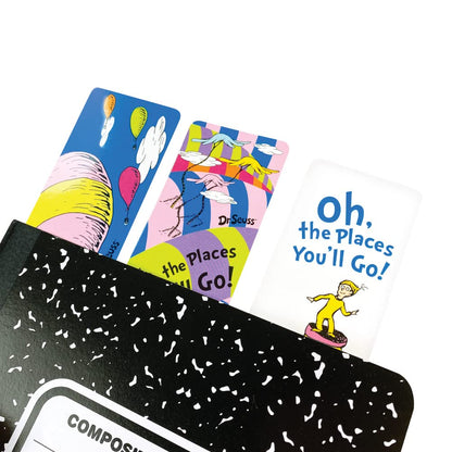 Dr Seuss Oh the Places You'll Go - Juego de mesa [Importado de Alemania], Bookmark Assortment Set