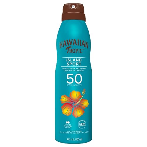 Hawaiian Tropic Island Sport Protector Solar Spray 50 FPS 170g