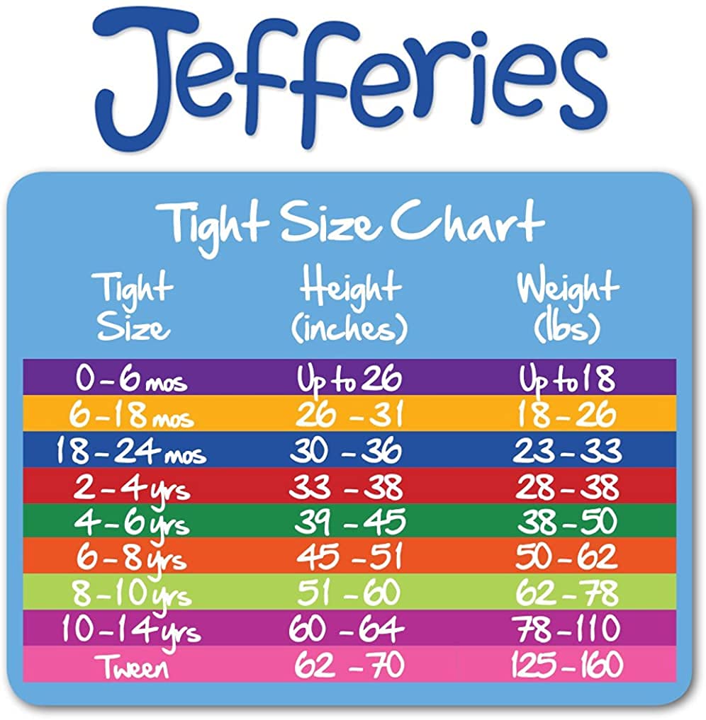 Jefferies Calcetines para niñas 2-6X Cable Tight