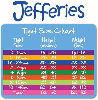 Jefferies Calcetines para niñas 2-6X Cable Tight