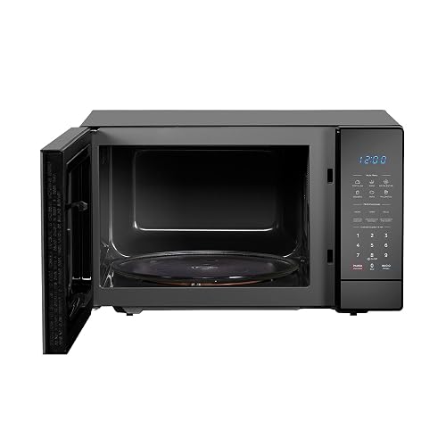Midea Horno de Microondas 1.1 pies cúbicos, 30L, MMDX211S2MB | Modo ECO Ahorro de Energía, 10 Niveles de Potencia, 6 Funciones Auto Menú, Color Plata