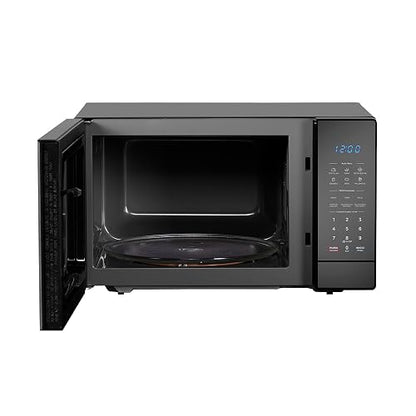 Midea Horno de Microondas 1.1 pies cúbicos, 30L, MMDX211S2MB | Modo ECO Ahorro de Energía, 10 Niveles de Potencia, 6 Funciones Auto Menú, Color Plata