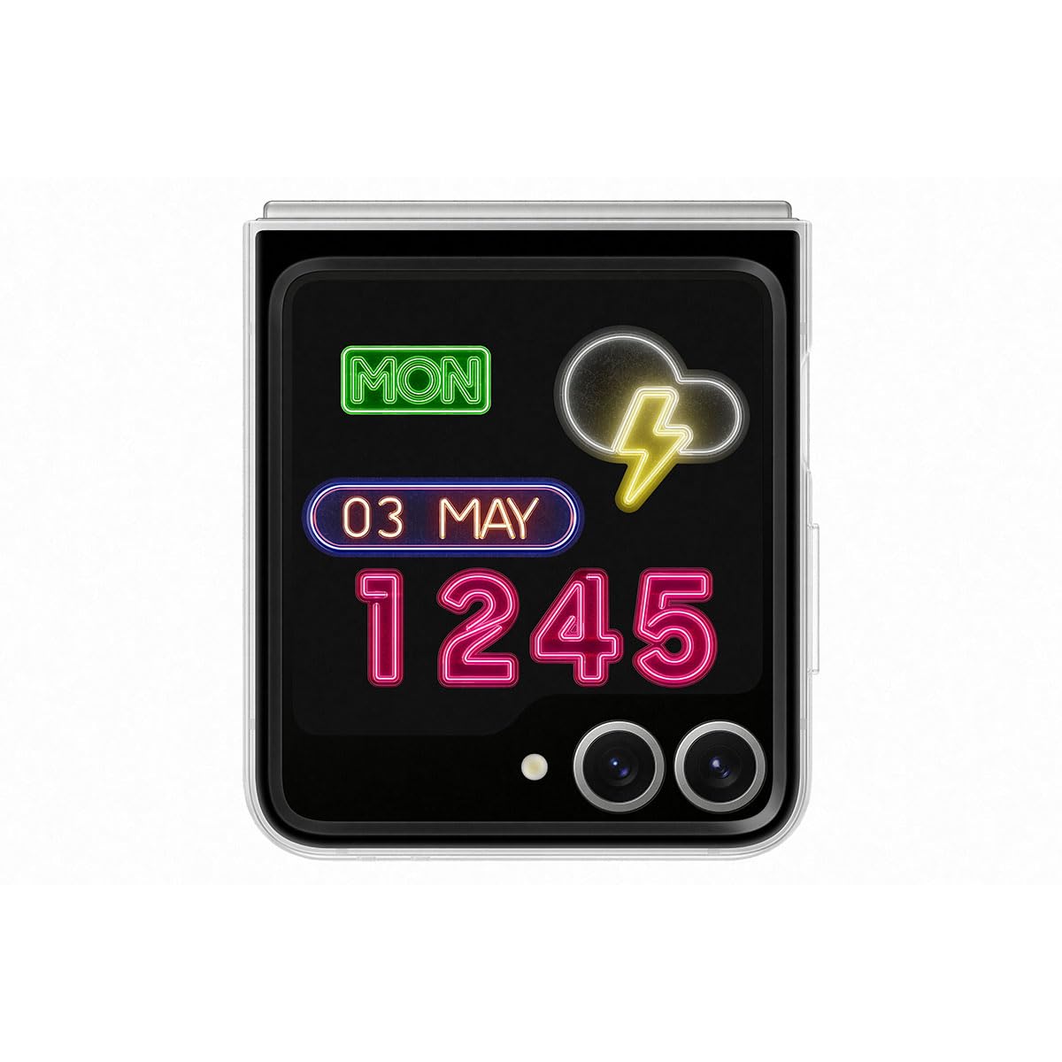 Samsung Galaxy Flip6 Flipsuit Case Color: Transparente