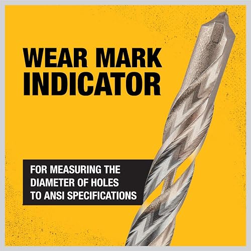 Dewalt DW5441 Y Broca SDS Plus Rock Carbide, 1/2 pulgadas
