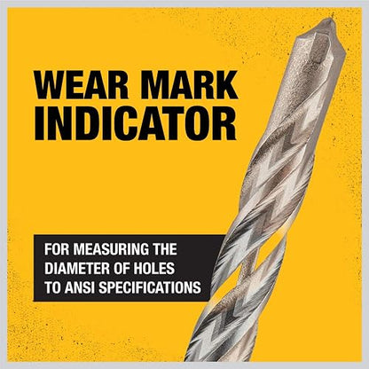 Dewalt DW5441 Y Broca SDS Plus Rock Carbide, 1/2 pulgadas