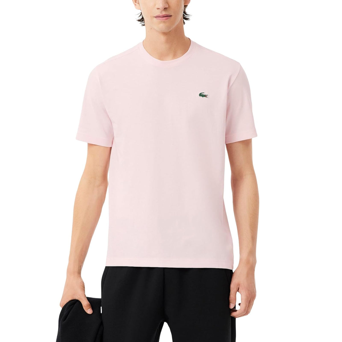 Lacoste Playera Sport regular fit de algodón transpirable y manga corta para hombre Regular fit Sin cierre