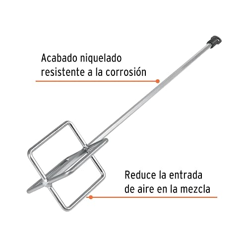 Truper REV-12M, Revolvedor para mortero, 120 mm diámetro