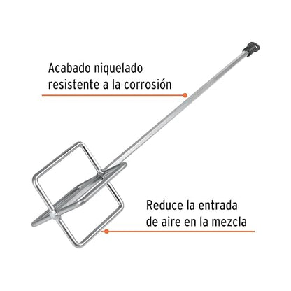 Truper REV-12M, Revolvedor para mortero, 120 mm diámetro