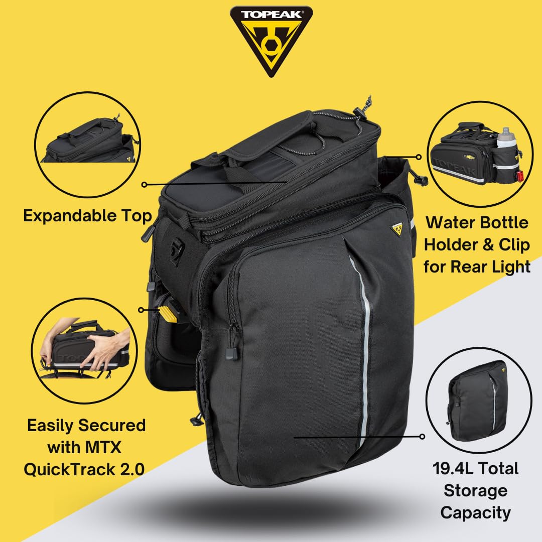 Topeak MTX 2.0 portafolios DXP con alforjas expandibles