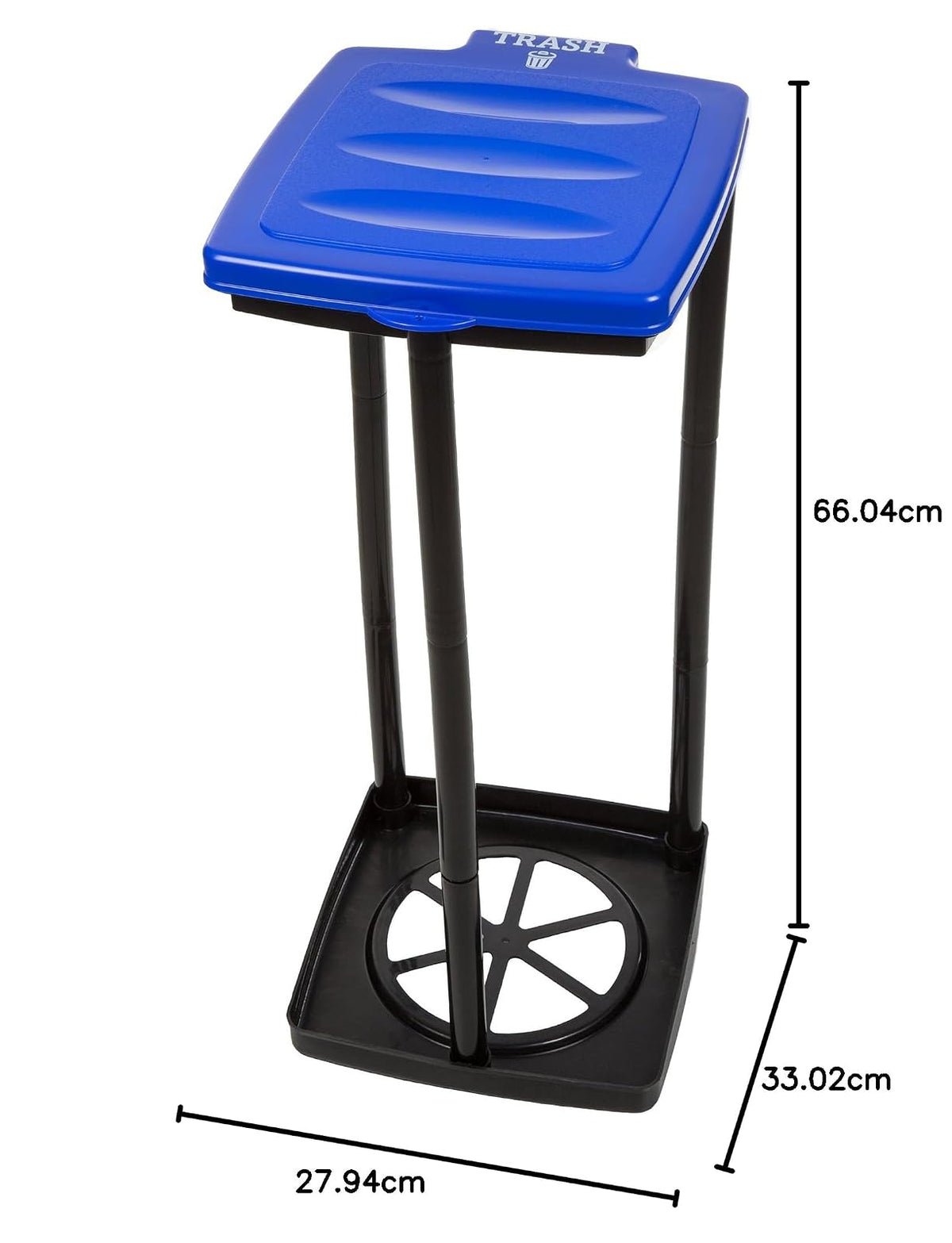 Wakeman Outdoors - Soporte para bolsas de basura, color verde, Azul, 1