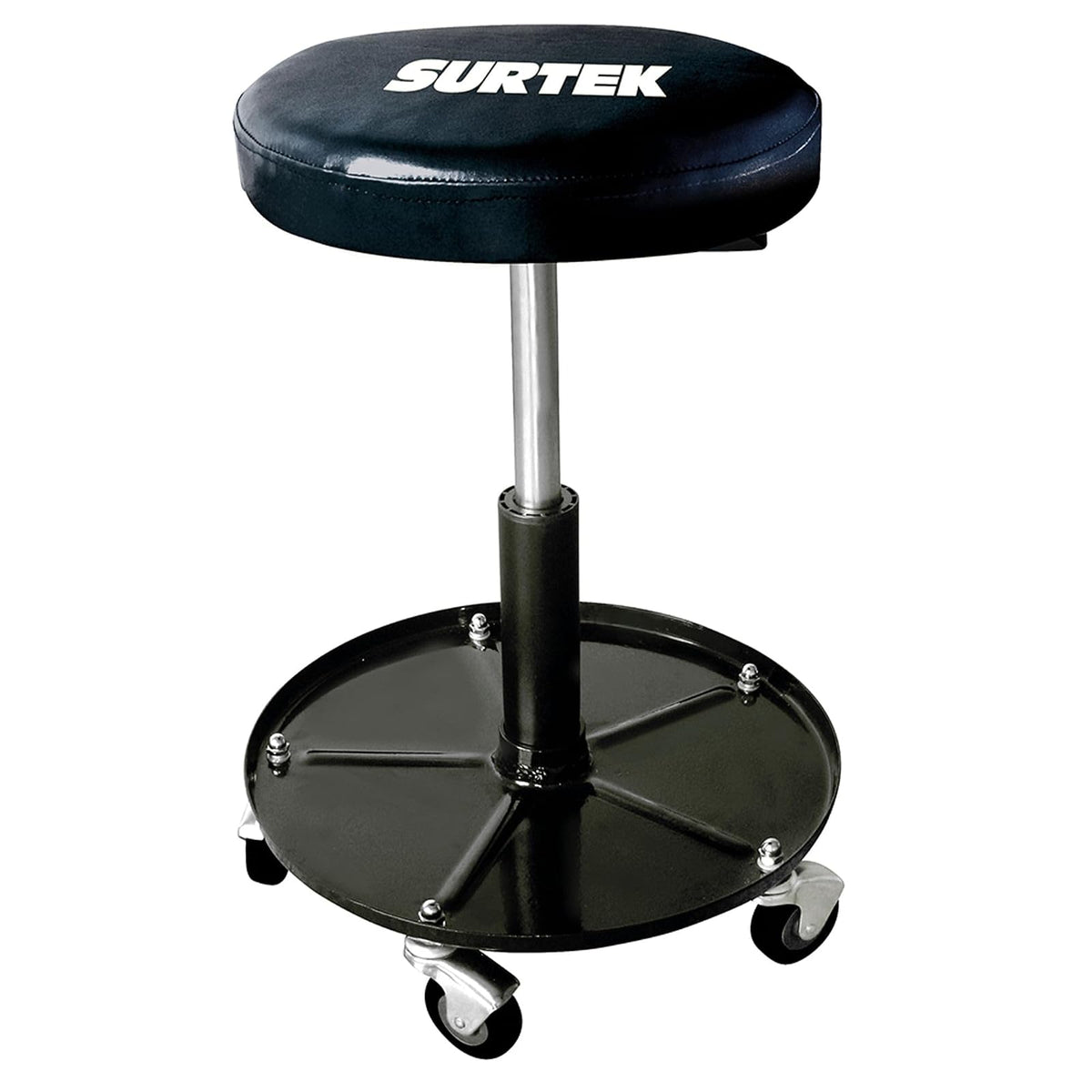 Surtek 137074 Banco para mecánico giratorio acolchonado, 489 mm