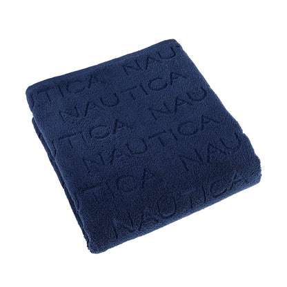 Nautica Toalla MB Logo Land Navy - MEDIO BAÑO - AZUL