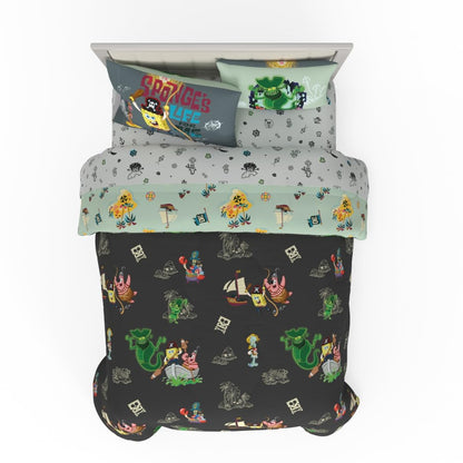 Franco Pokémon Juego de Ropa de Cama, 7 Piezas, Tamaño Matrimonial - 7 Piece Full Size - The Spongebob Squarepants Movie: the Search for Squarepants