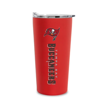 Rico Industries Vaso de Acero Inoxidable NFL, 18 oz - Bucaneros de Tampa Bay - 18 oz - Tampa Bay Buccaneers
