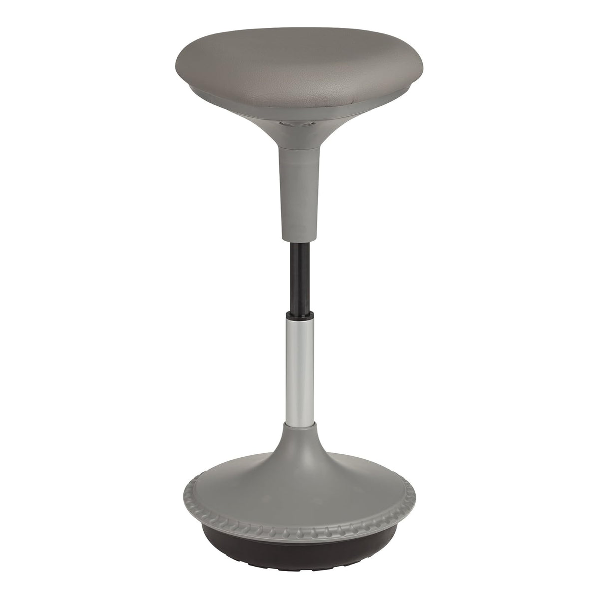 Learnitude Taburete de aprendizaje activo con altura ajustable, color gris, gris