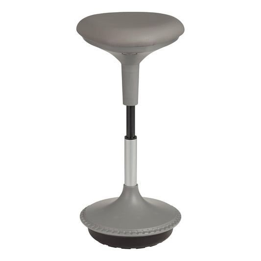Learnitude Taburete de aprendizaje activo con altura ajustable, color gris, gris