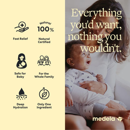 Medela | Crema Lanolina Purelan | Ungüento para Pezones Resecos | Lactancia | Contiene: 1 pieza