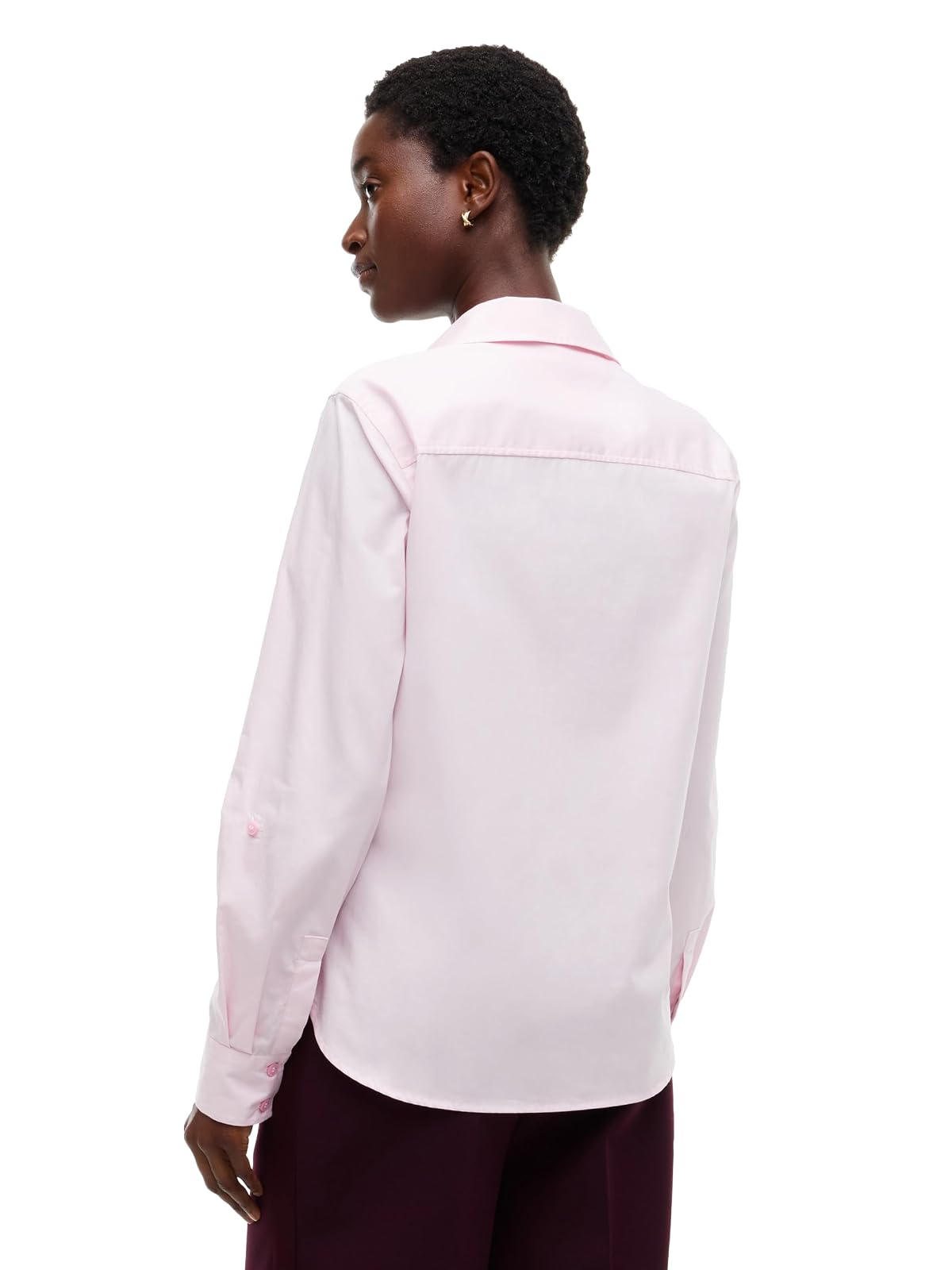 Tommy Hilfiger - Camisa de Manga Larga con Botones para Mujer