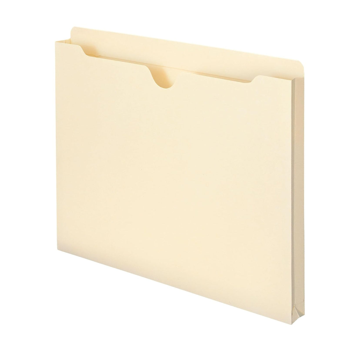 Smead - Fólder para archivar, con pestaña recta reforzada, 5 cm de expansión, 2.54 cm expansión, Manila, 1" Expansion - 1" Expansion