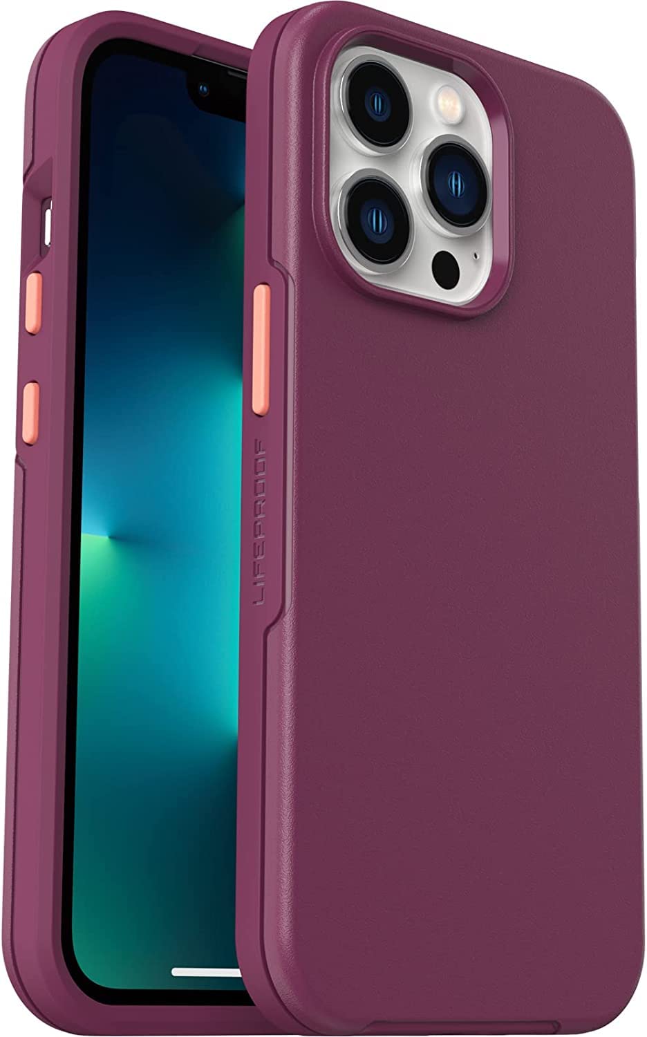 LifeProof See Series Funda Compatible con MagSafe para iPhone 13 Pro, Varios Colores - Púrpura - VER SERIE con MagSafe