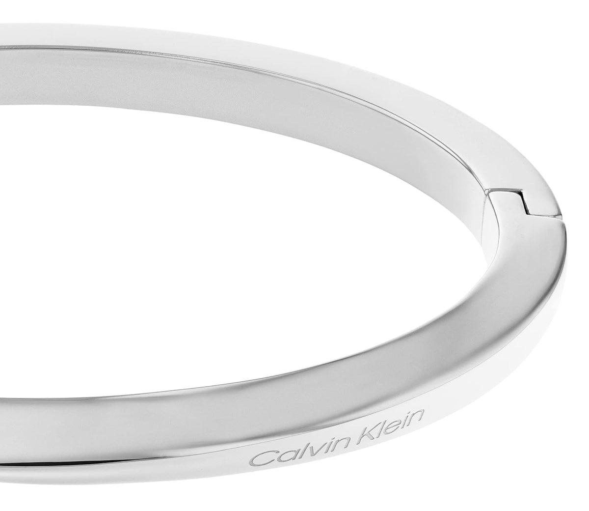 Calvin Klein Jewelry 35000312 - pulsera de acero inoxidable para mujer, color plateado, Estándar, Acero inoxidable, Sin gemas.