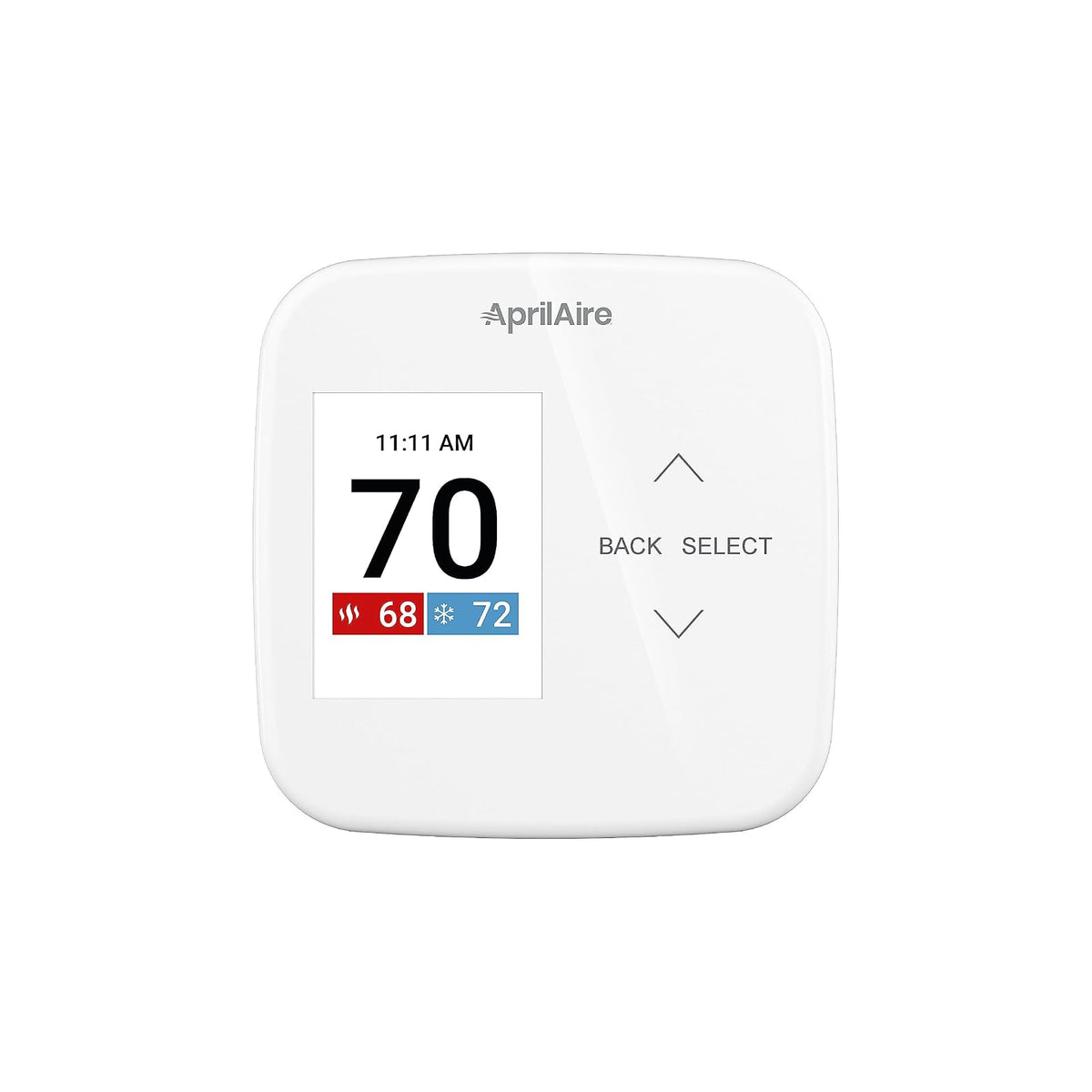 Aprilaire S86WMUPR - Termostato programable Wi-Fi, multietapa Universal con Control IAQ, etapas de Calor y frío 2H/2C o etapas de Bomba de Calor 4H/2C