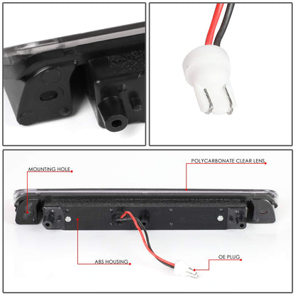 DNA Motoring Luz de Freno Trasera LED de Tercera Generación 3BL-HRID06-LED-CH