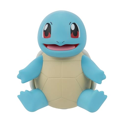 Jazwares Pokémon Squirtle Select Figura de Vinilo - Figura de 8 Pulgadas Hecha de Vinilo