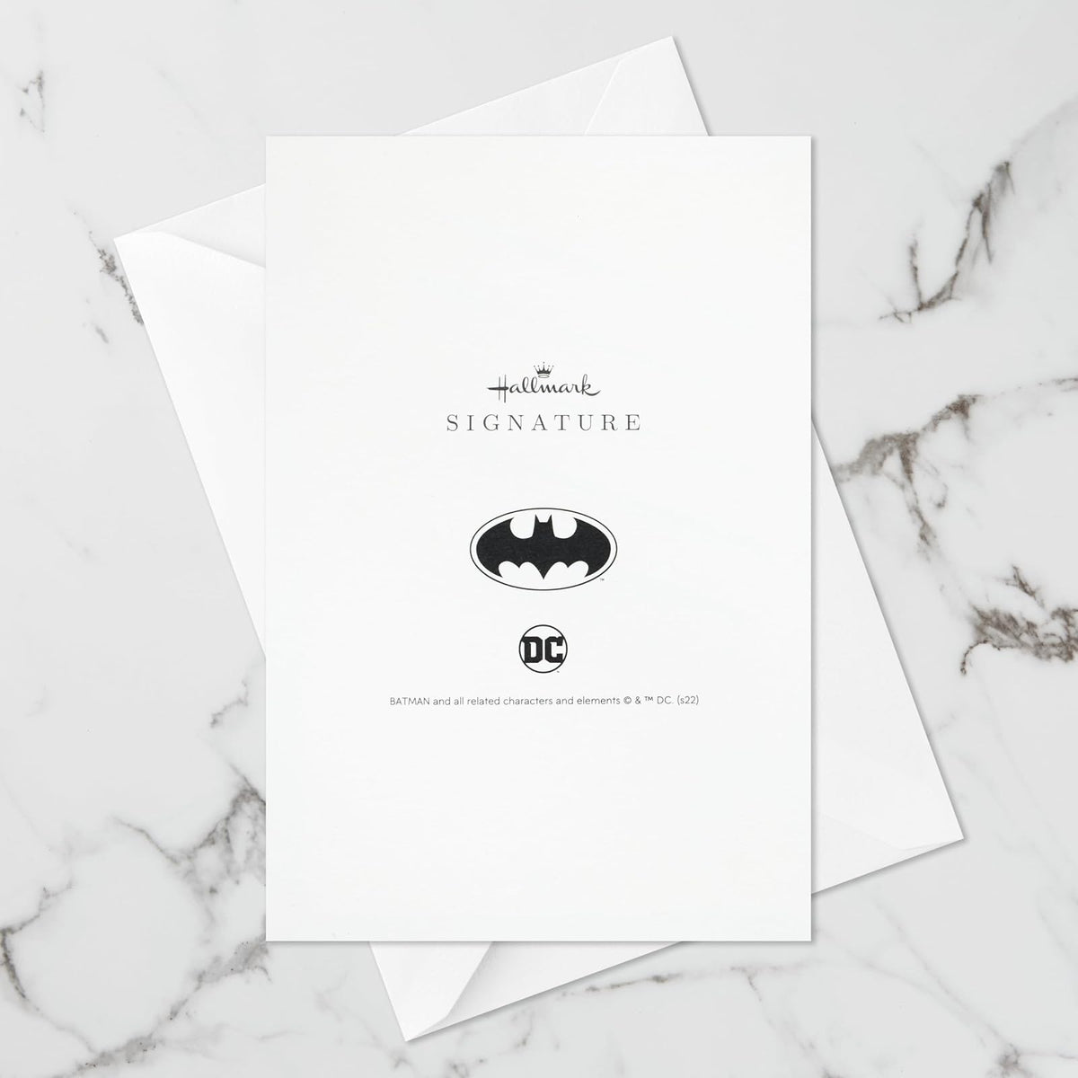 Hallmark Signature Paper Wonder Batman - Tarjeta emergente del día del padre o tarjeta de cumpleaños para él (Día épico)