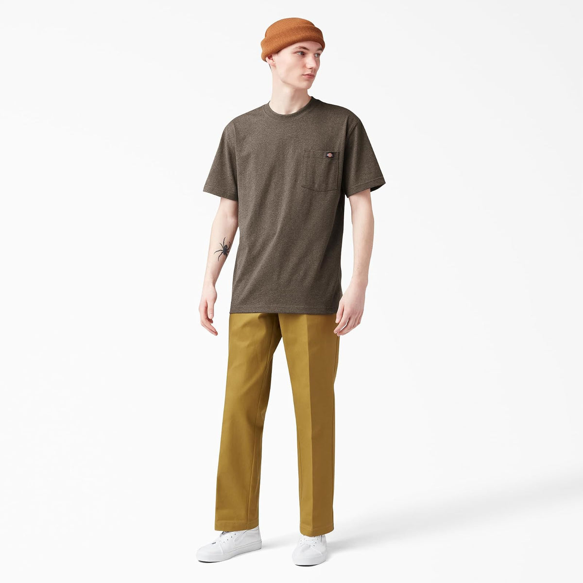 Dickies Men's Heavyweight Crew Neck Short Sleeve Tee Big-tall