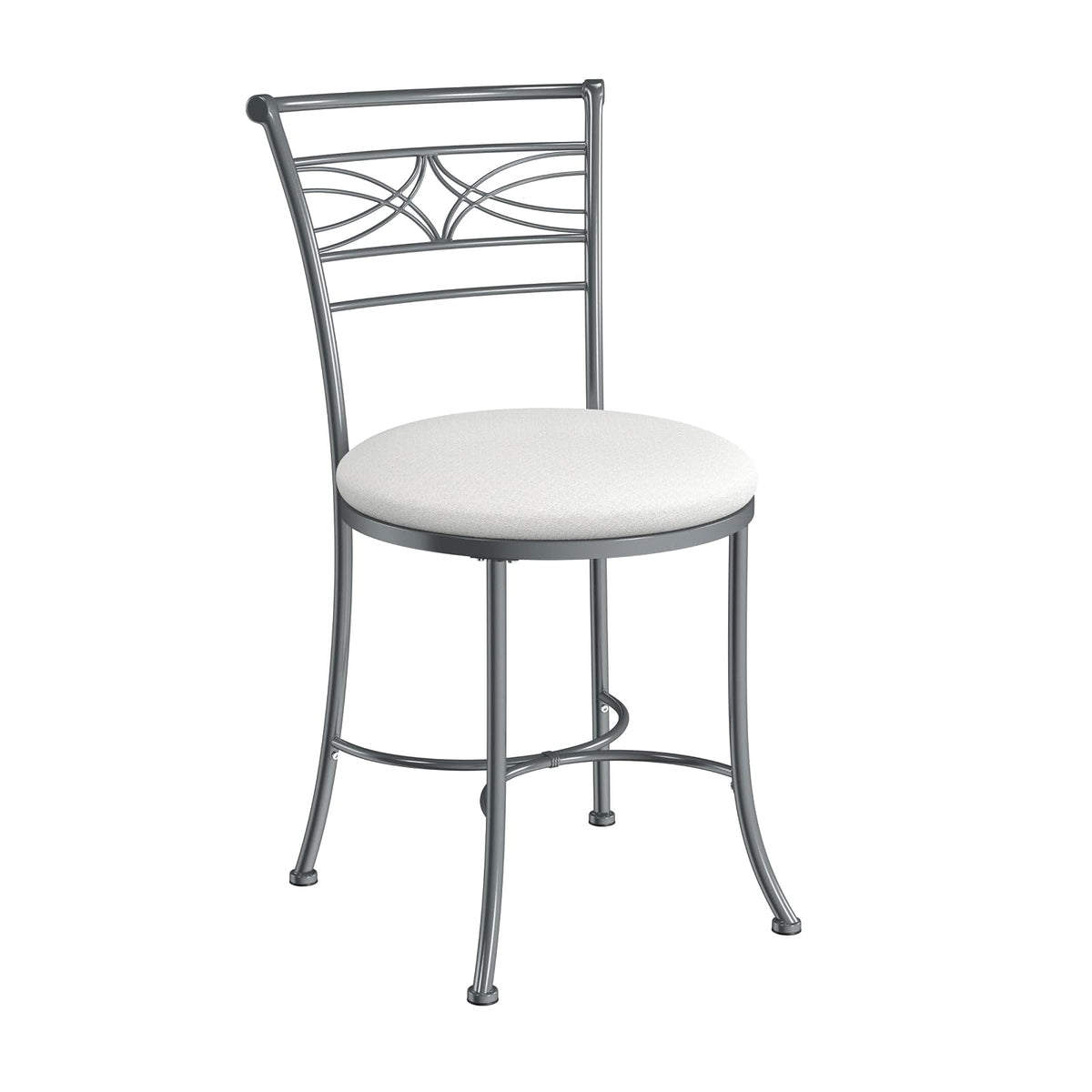 Hillsdale Furniture Dutton - Taburete de Cambiador, Chapado en Cromo
