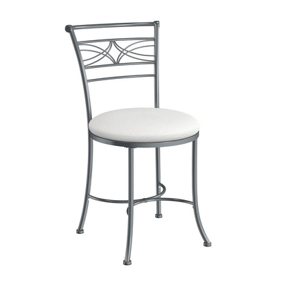 Hillsdale Furniture Dutton - Taburete de Cambiador, Chapado en Cromo