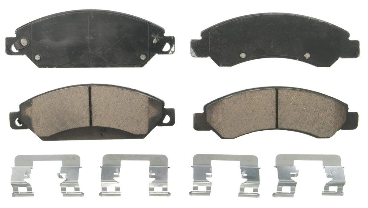 Wagner QuickStop ZD1092 Juego de Pastillas de Freno de Disco para Chevrolet Silverado 1500 2005-2007