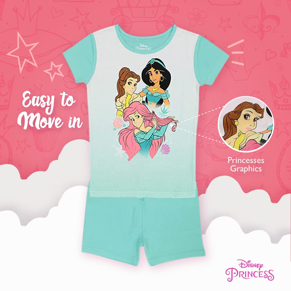Disney 6-Piece Snug-fit Cotton Pajama Set, Soft & Cute for Kids Juego de Pijama niños Unisex
